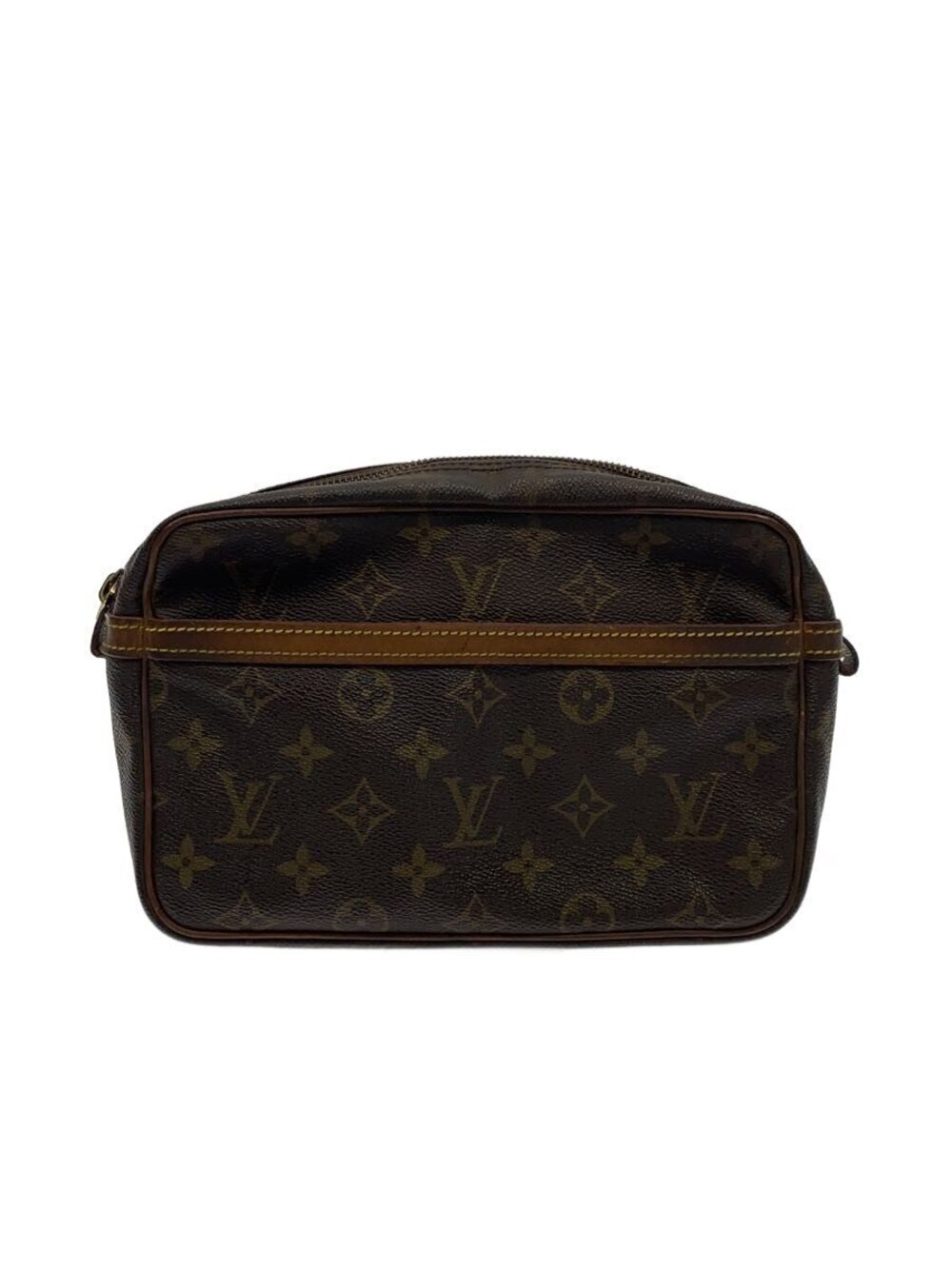 LOUIS VUITTON Compiegne Canvas Brown All over